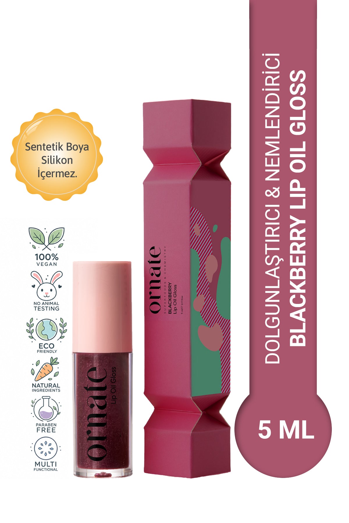 Blackberry Lip Oil Gloss