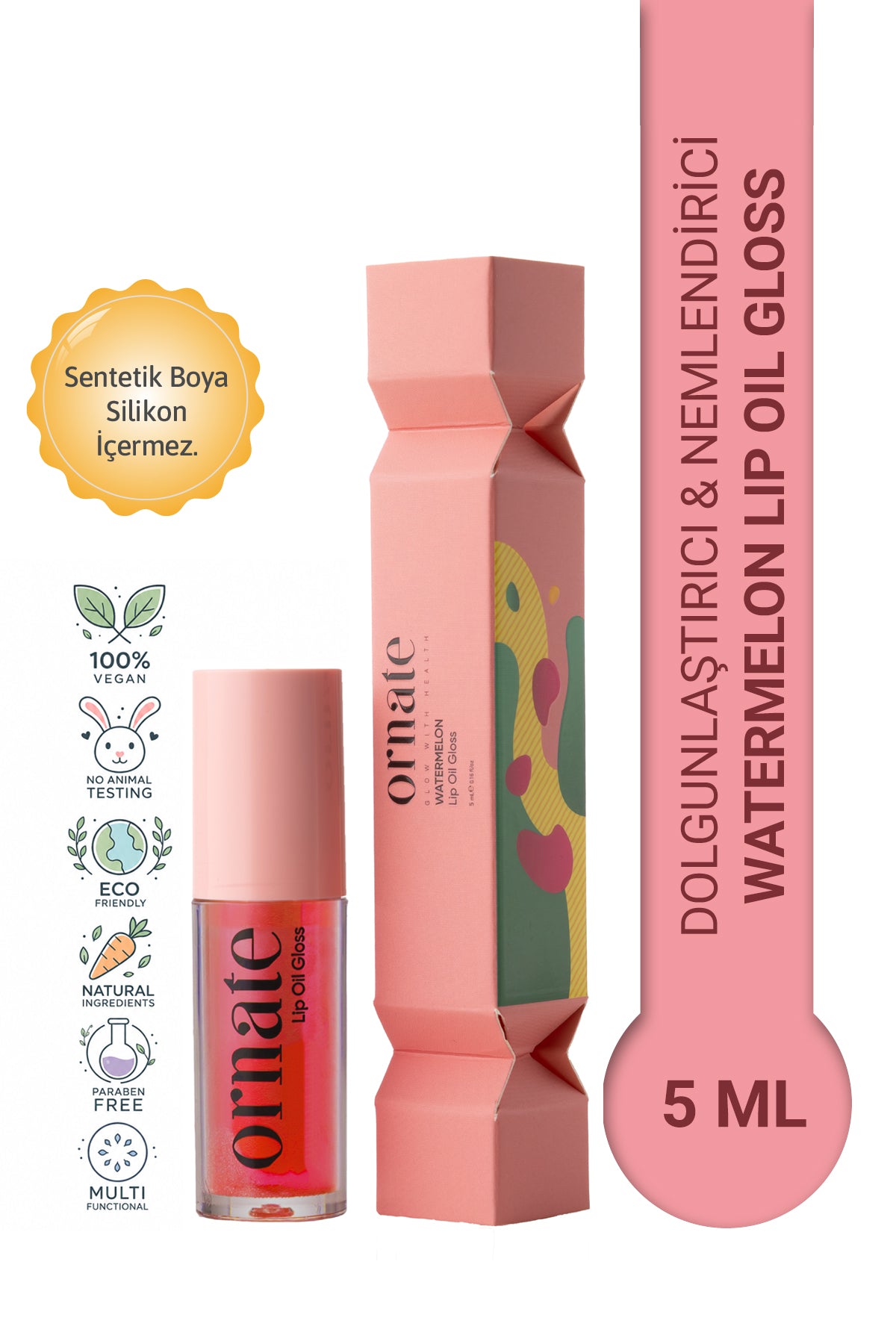 Watermelon Lip Oil Gloss