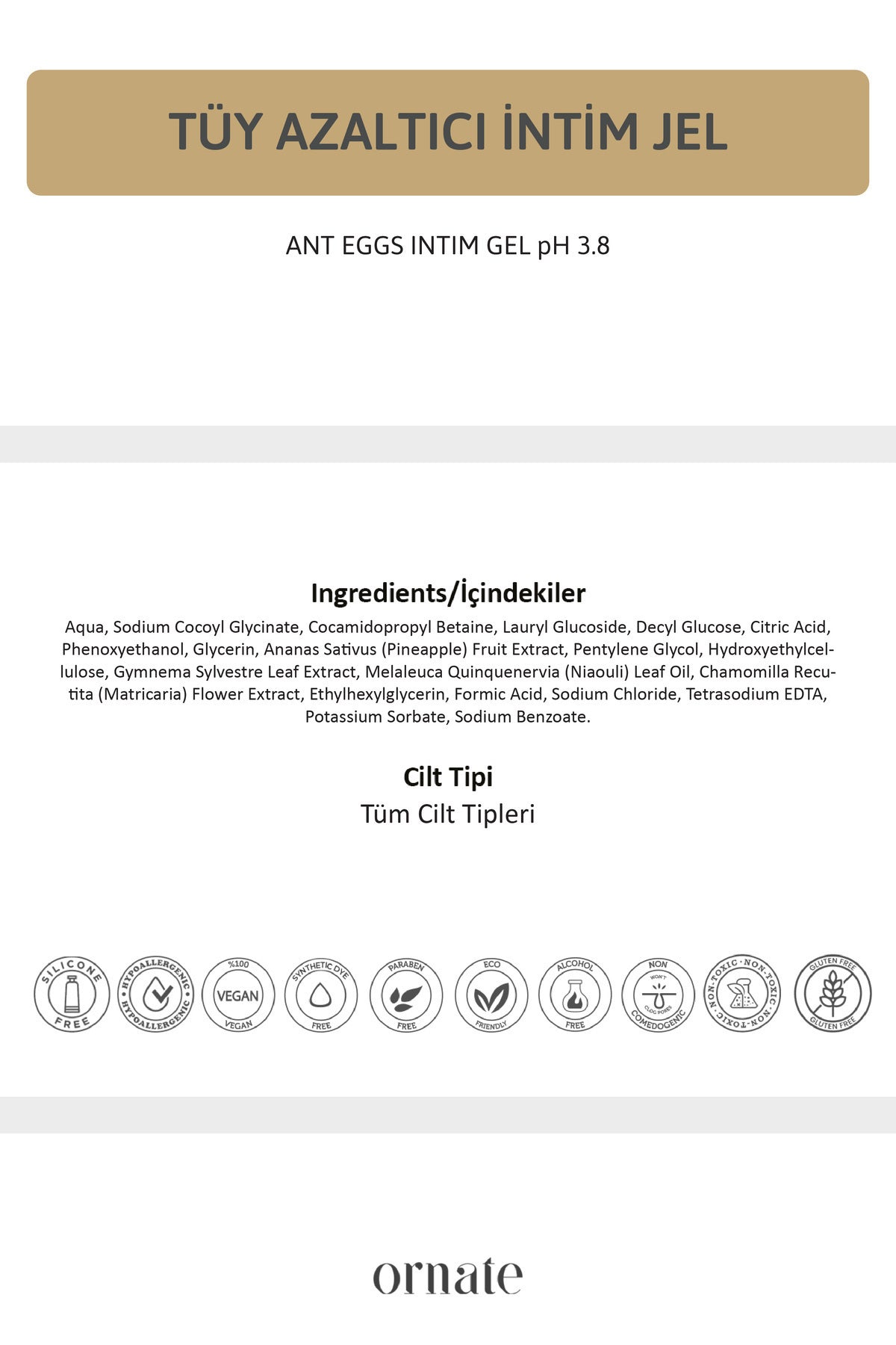 Ant Eggs İntim Jel