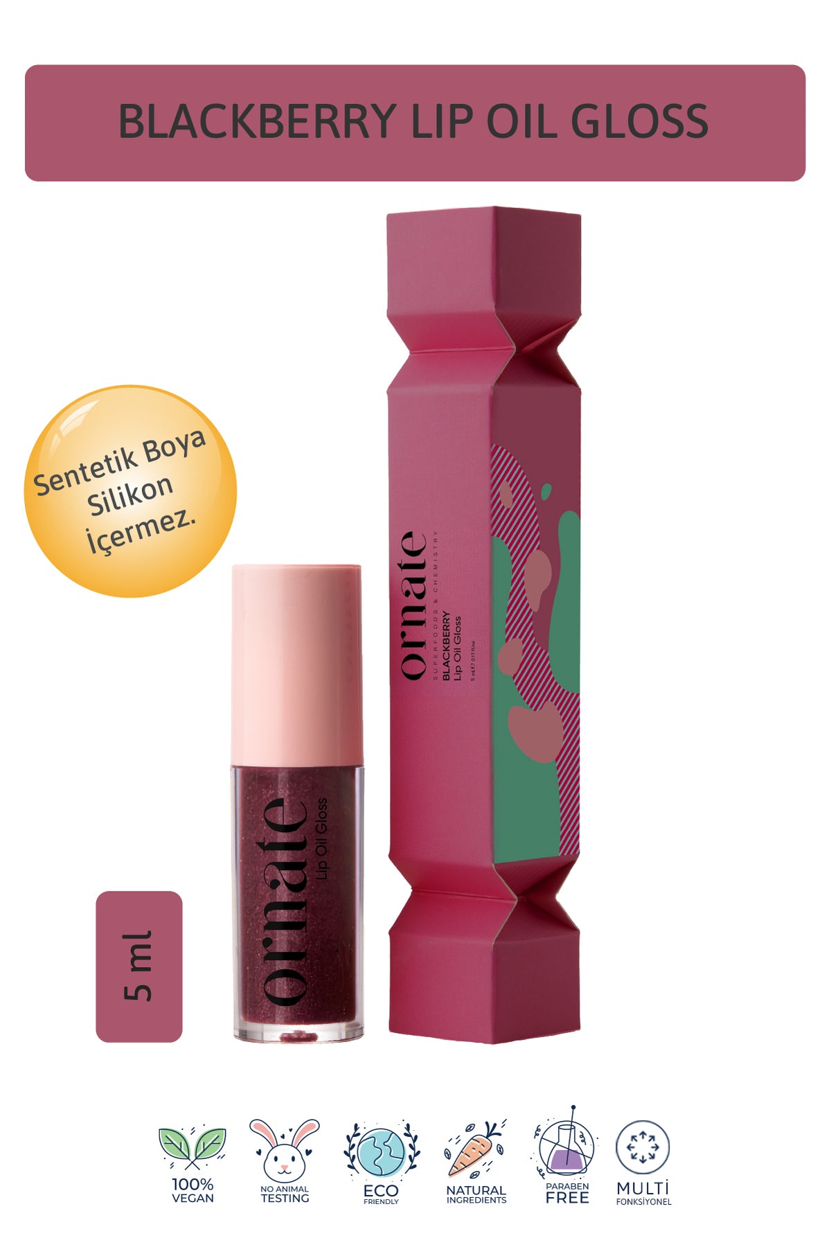 Blackberry Lip Oil Gloss