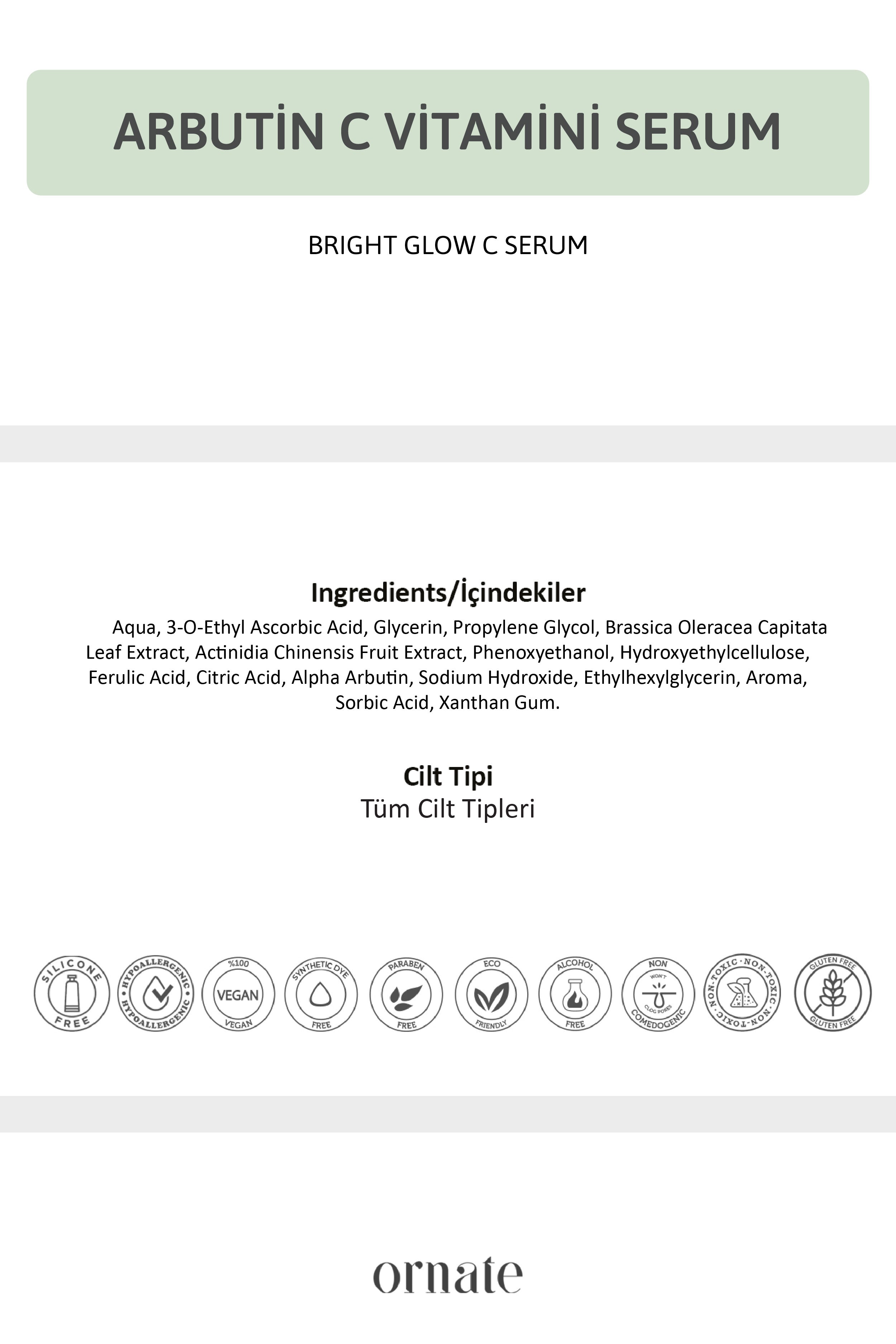 C Vitamini Arbutin Serum