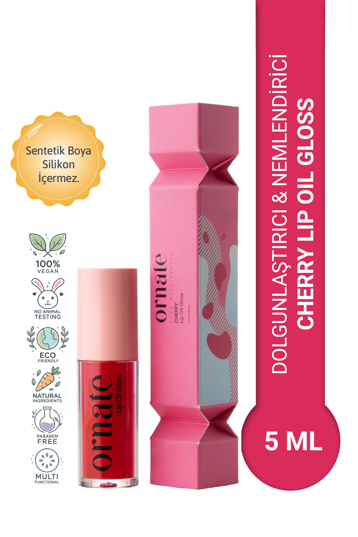 Cherry Lip Oil Gloss