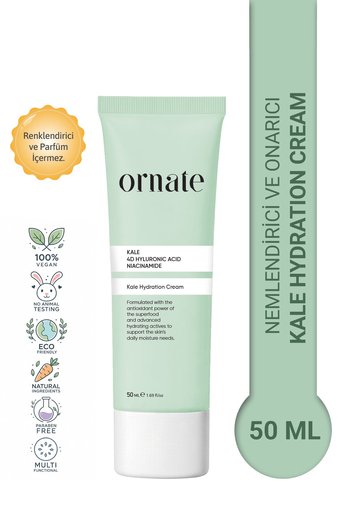 Sivilce & Kızarıklık Karşıtı, Sebum Dengeleyici Yüz Kremi 50 ml
