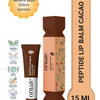 Peptide Lip Balm Cacao Milk , Nemlendirici, Parlatıcı Lip Balm Kakao Ceramide Vitamin E 15mL