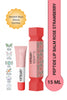 Peptide Lip Balm Rose Strawberry, Nemlendirici, Parlatıcı Lip Balm Çilek Ceramide Vitamin E 15mL